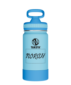 Actives Kids Water Bottle With Straw Lid - customized