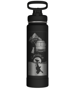 Actives Water Bottle With Spout Lid - customized