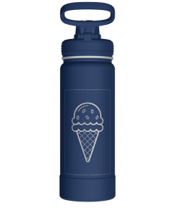 Actives Water Bottle With Spout Lid - customized