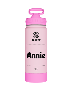 Actives Kids Glow In The Dark Water Bottle With Straw Lid - customized