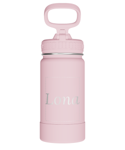 Actives Kids Water Bottle With Straw Lid - customized