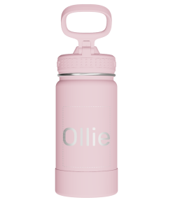 Actives Kids Water Bottle With Straw Lid - customized
