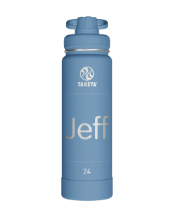 Actives Water Bottle With Spout Lid - customized