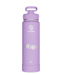 Actives Water Bottle With Straw Lid - customized