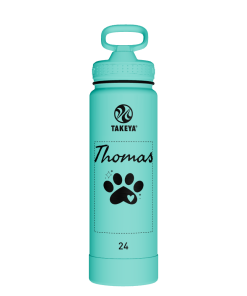 Actives Water Bottle With Straw Lid - customized