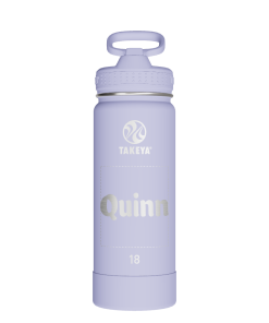 Actives Water Bottle With Straw Lid - customized