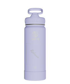 Actives Water Bottle With Straw Lid - customized