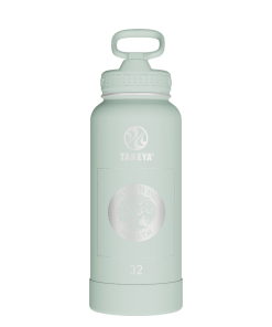 Actives Water Bottle With Straw Lid - customized