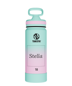 Actives Water Bottle With Straw Lid - customized