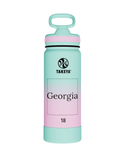 Actives Water Bottle With Straw Lid - customized