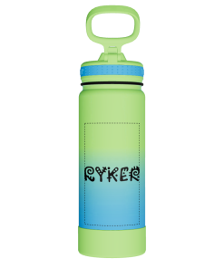 Actives Water Bottle With Straw Lid - customized