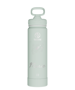Actives Water Bottle With Straw Lid - customized